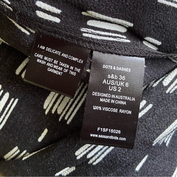 Sass and Bide Wide Leg Pant 2 - Picture 4 of 6